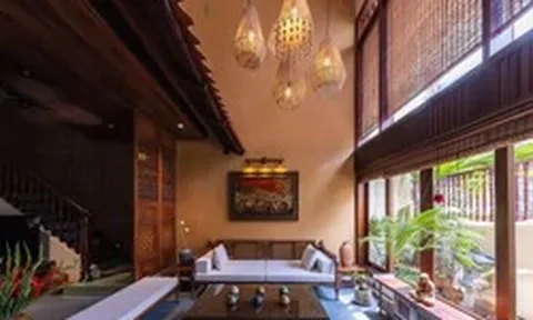 Ngôi nhà 100m² ngoại thành Hà Nội có phòng ngủ như tổ chim