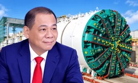 Ông Phạm Nhật Vượng đặt hơn 100 dây chuyền TBM làm metro Hà Nội: Kỷ lục thế giới là 23 máy cùng chạy, Trung Quốc từng cần tới 201 máy