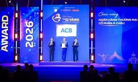 ACB lập cú đúp tại Giải thưởng Thương hiệu Vàng TPHCM 2026