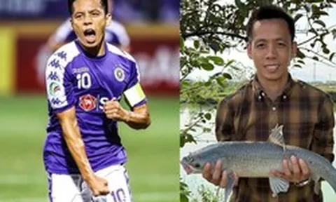 Văn Quyết thích câu cá