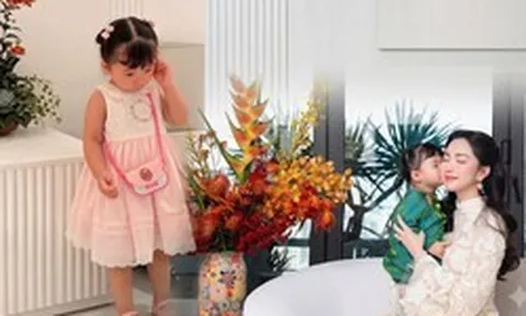 Con gái út của Hoa hậu Đặng Thu Thảo hiếm hoi lên sóng, vẻ ngoài xinh đẹp khiến dân tình trầm trồ
