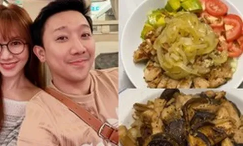 Mâm cơm nhà của Trấn Thành - Hari Won
