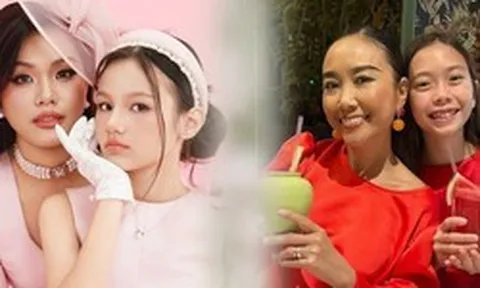 Con gái lai Tây của 2 chị đẹp Vbiz xinh như thiên thần, dự đoán lớn lên nhan sắc sẽ lấn lướt mẹ
