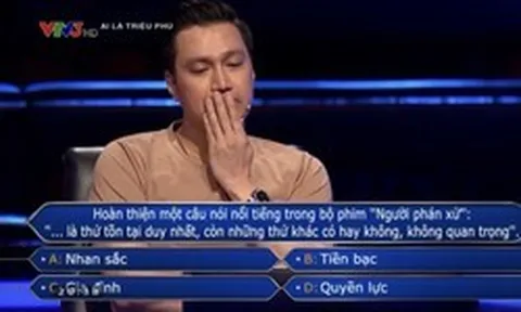 Diễn viên Việt đạt kỷ lục tiền thuởng cao nhất Ai Là Triệu Phú là ai?