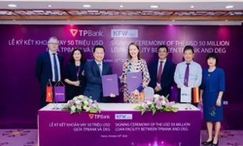 TPBank nhận 50 triệu USD vốn dài hạn từ DEG: Tối ưu nguồn vốn quốc tế, thúc đẩy tài chính xanh