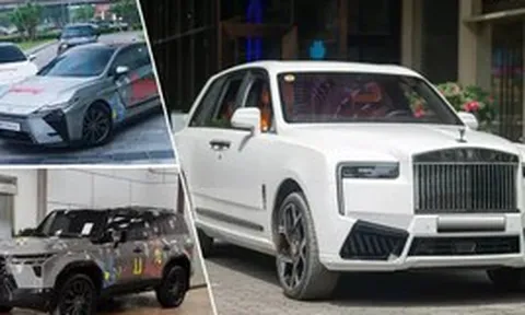 Cận cảnh dàn xe sang trăm tỷ đưa đón nhóm nhạc Big Bang tại Việt Nam