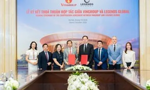 Vingroup và Legends Global công bố quan hệ chiến lược về SVĐ VinFast-Trống Đồng