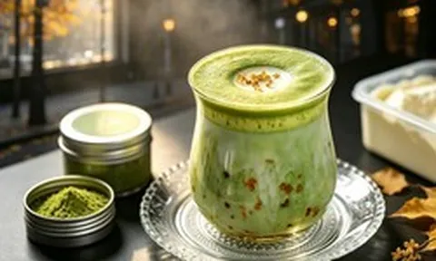 Không phải latte hay đá xay, đây mới là ly matcha "đắt giá", vị ngon bùng nổ khiến ai thử một lần cũng mê