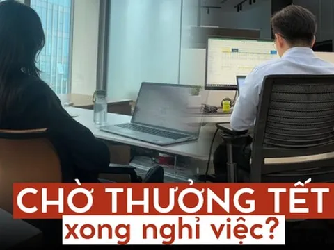 Cố đi làm chỉ vì thưởng Tết