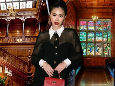 Biệt thự cổ Tiên Nguyễn và chồng chụp ảnh cưới cất giữ "kho báu của người giàu nhất thế giới"