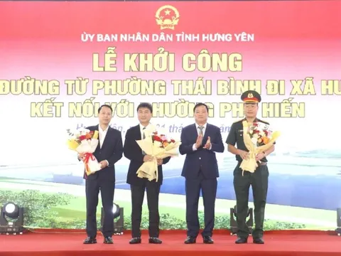 Khởi công tuyến đường trọng điểm 5.000 tỷ đồng tại Hưng Yên: Doanh nghiệp nào đứng sau?