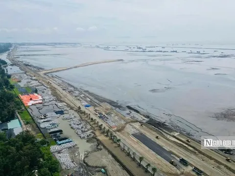 Cận cảnh "siêu" dự án lấn biển Cần Giờ