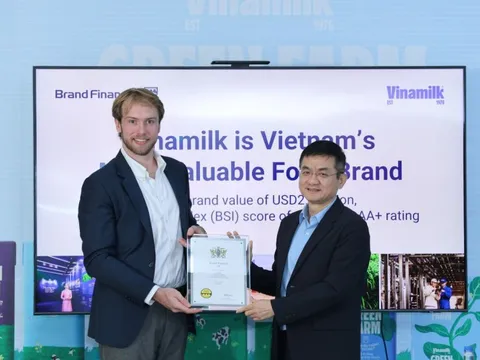 Brand Finance: Thương hiệu Vinamilk tăng trưởng mạnh mẽ sau khi thay đổi nhận diện