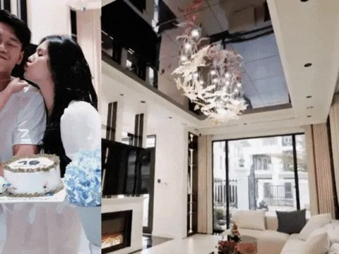 Video: Cận cảnh biệt thự chục tỷ của Thành Chung và vợ hot girl, được khen đẹp hơn cả nhà Văn Hậu - Hải My
