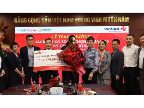 Mua một dãy số suốt 2 năm, người đàn ông Khánh Hòa trúng gần 134 tỷ đồng