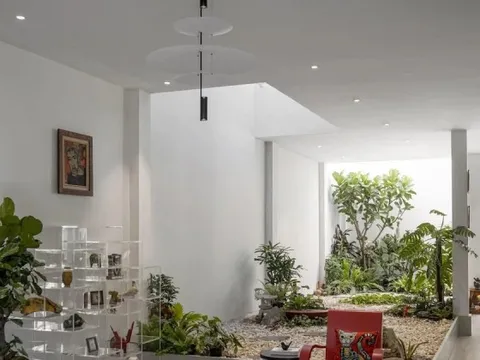 Nhà 3 tầng như villa nơi nghỉ dưỡng giữa phố