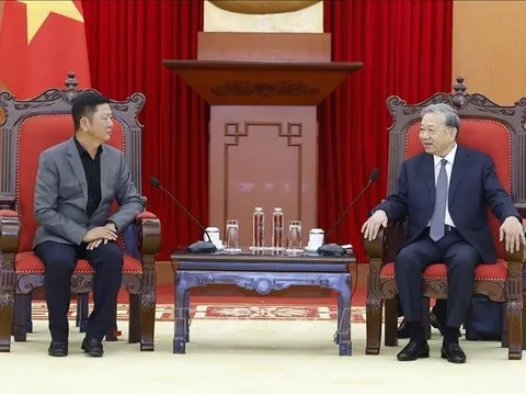 Tổng Bí thư Tô Lâm tiếp Lãnh đạo Tập đoàn Luxshare-ICT (Trung Quốc)