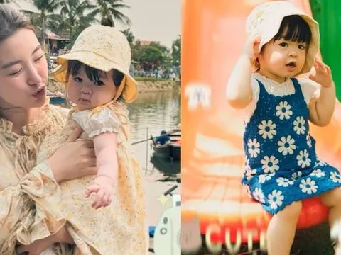 Hoa hậu Đỗ Mỹ Linh bất lực vì ái nữ, đòi "đặt hàng một đứa con khác" ngay và luôn