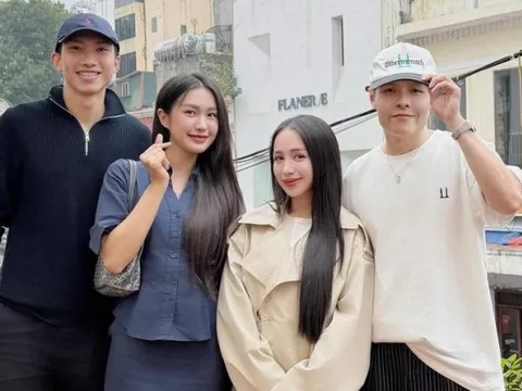 Doãn Hải My khoe chân dài thẳng tắp đọ sắc cùng ái nữ đại gia Minh Nhựa, khí chất tiểu thư gây sốt