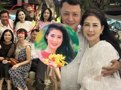 "Huyền thoại màn ảnh" Diễm Hương về Việt Nam: Nhan sắc tuổi U60 gây bão, làm mẹ 4 con ở nước ngoài