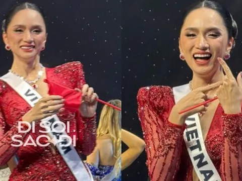 Hương Giang bật khóc, "nhận nợ" sau màn out top chấn động ở Miss Universe 2025