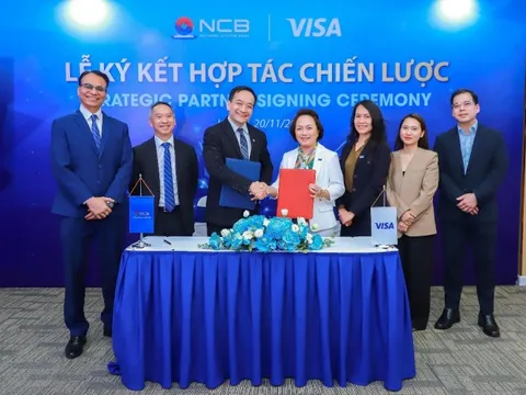 Ngân hàng NCB và VISA ký kết hợp tác chiến lược, nâng tầm dịch vụ thẻ tại Việt Nam