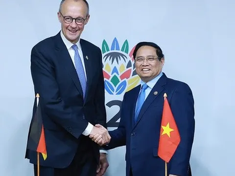 Thủ tướng Đức mong muốn tăng cường hợp tác với Việt Nam trên nhiều lĩnh vực