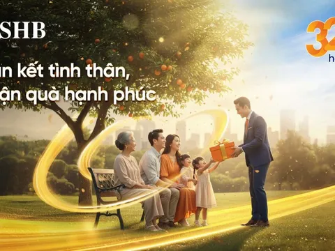 SHB có nhiều chương trình tri ân khách hàng nhân kỷ niệm 32 năm thành lập