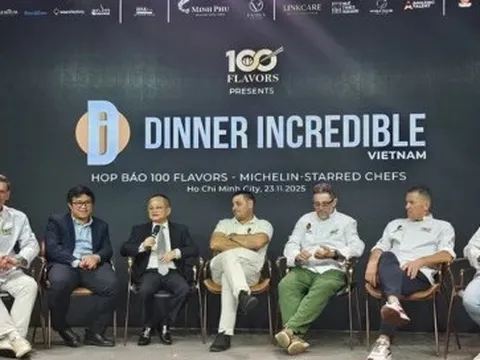 13 đầu bếp Michelin đến Việt Nam dự tuần lễ ẩm thực quốc tế