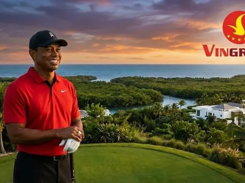 Huyền thoại Tiger Woods thiết kế sân golf cho tỷ phú Phạm Nhật Vượng