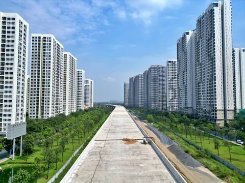 Ngắm Vành đai 3 từ trên cao qua khu đô thị ở TP.HCM trước ngày thông xe