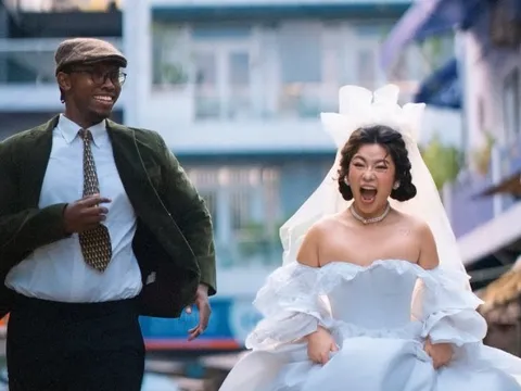 Bộ ảnh cưới cô dâu Việt và chú rể châu Phi viral nhất lúc này