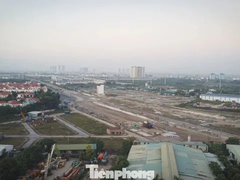 Công trường Vành đai 3,5 nhộn nhịp, dự án bước vào giai đoạn nước rút