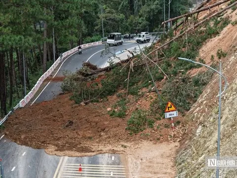 Đèo Mimosa, Prenn, Sacom đồng loạt sạt lở, giao thông Đà Lạt bị ảnh hưởng nghiêm trọng