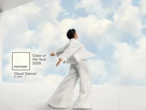 Màu của năm 2026 gọi tên sắc trắng