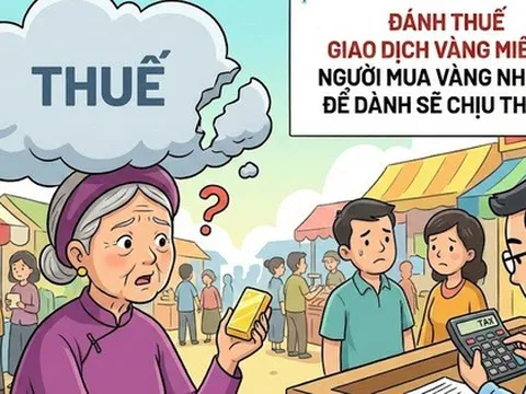 Đánh thuế giao dịch vàng miếng: Người mua vàng nhỏ lẻ, để dành sẽ chịu thiệt?