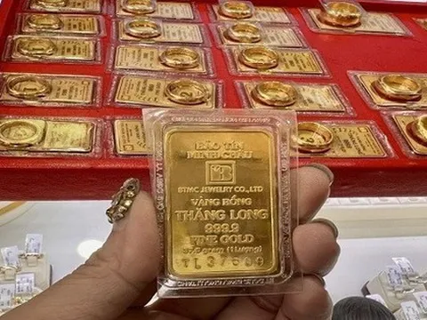 Chiều 5/12: Giá vàng SJC, vàng nhẫn bật tăng tới 1,1 triệu đồng/lượng