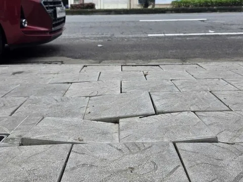 Vỉa hè nghìn tỷ vừa làm xong đã gập ghềnh, Đà Nẵng yêu cầu xử lý dứt điểm