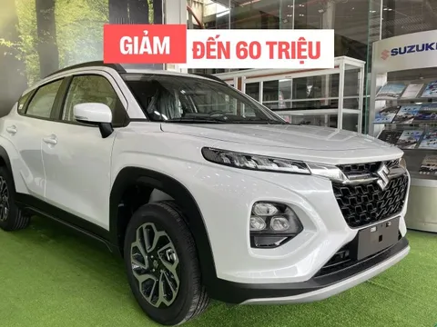 Suzuki Fronx tiếp tục giảm giá: Nhiều nhất đến 60 triệu đồng, giá thực tế còn thấp hơn Raize, Sonet, Venue