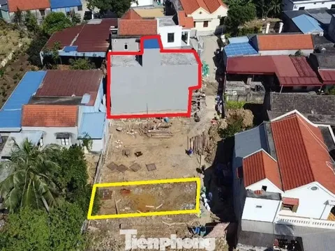 Ngôi nhà xây nhầm ở Hải Phòng được di dời về đúng vị trí