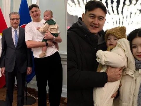 Quý tử nhà thủ môn Lâm Tây - Yến Xuân chiếm spotlight, sinh ra từ vạch đích, visual lại đáng yêu quá đỗi