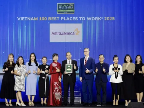 AstraZeneca Việt Nam lần thứ 7 vào top 100 nơi làm việc tốt nhất Việt Nam
