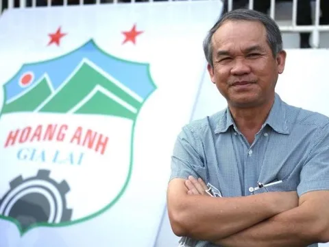 Bầu Đức lặng lẽ đổi lại logo cho Hoàng Anh Gia Lai