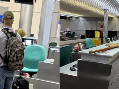 Khách Tây "liều mình" mang 1 món đồ mua ở Việt Nam ra sân bay khiến tiếp viên mang đi bỏ gấp