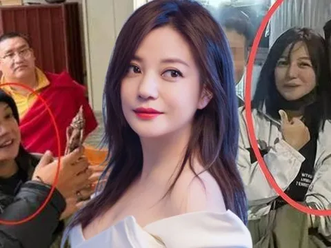 Triệu Vy giờ khổ đến vậy sao: Ăn quán vỉa hè, mặt mũi sưng húp