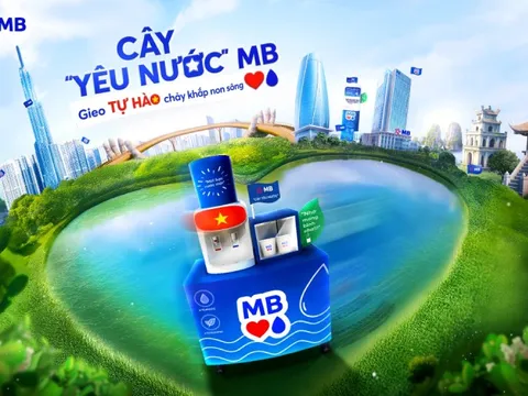 “Cây Yêu Nước” MB phủ xanh các chi nhánh MB: Gieo tự hào chảy khắp non sông