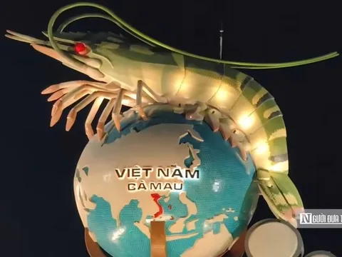 Chiêm ngưỡng "con tôm" hơn 20 tỷ đồng nổi bật giữa trung tâm đô thị Cà Mau