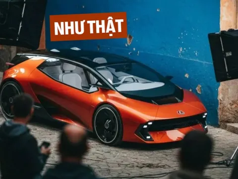 Designer của Ford chỉ tốn 24 giờ dùng AI để tạo một chiếc Lexus long lanh, làm hẳn bộ ảnh hậu trường thật đến khó tin