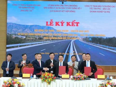Tập đoàn Sơn Hải Ký kết Hợp đồng BOT cao tốc 18.000 tỷ đồng, 24 năm hoàn vốn