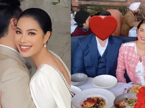 Hoa hậu Phạm Hương xóa ảnh chụp chung với chồng đại gia?